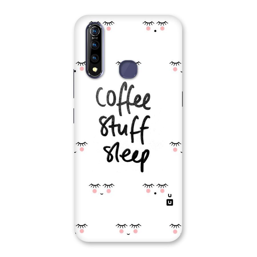Coffee Stuff Sleep Back Case for Vivo Z1 Pro