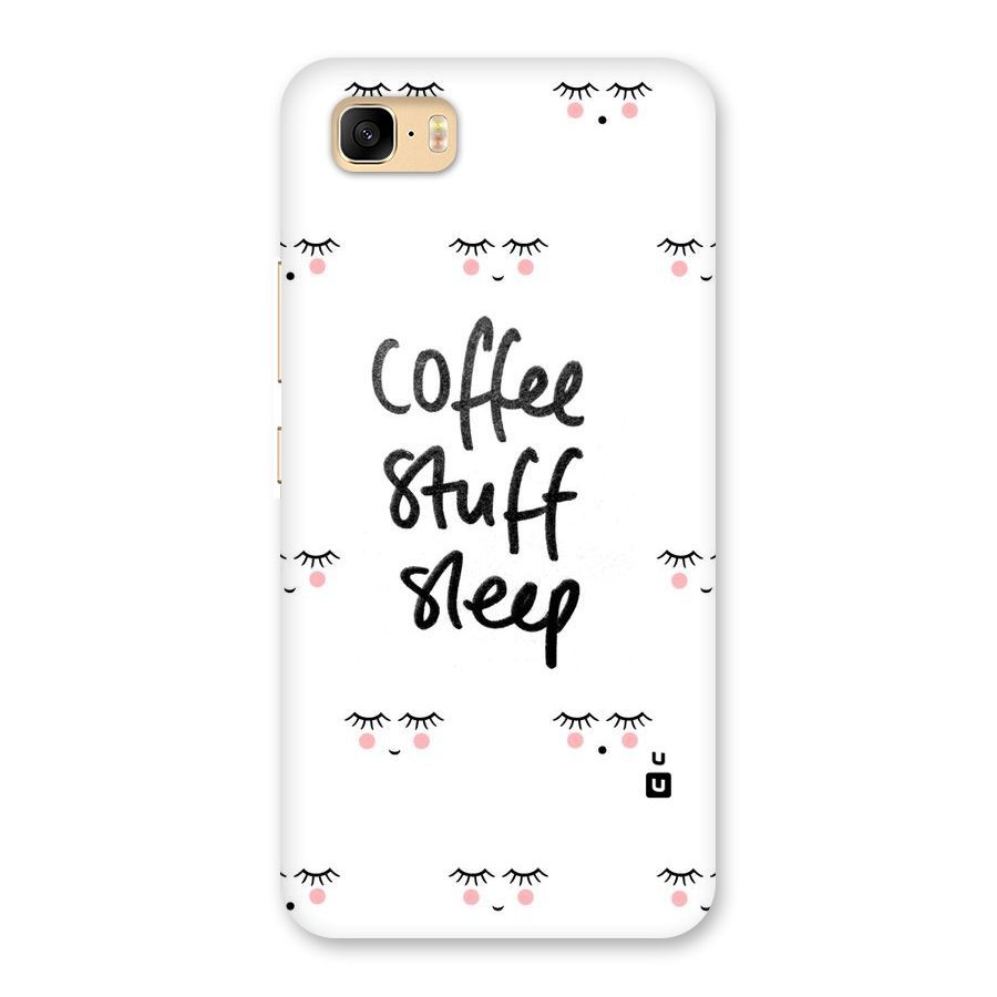Coffee Stuff Sleep Back Case for Zenfone 3s Max