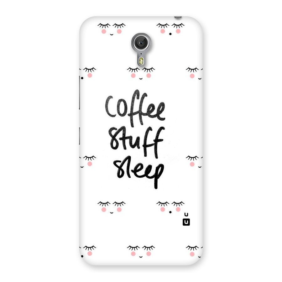 Coffee Stuff Sleep Back Case for Zuk Z1