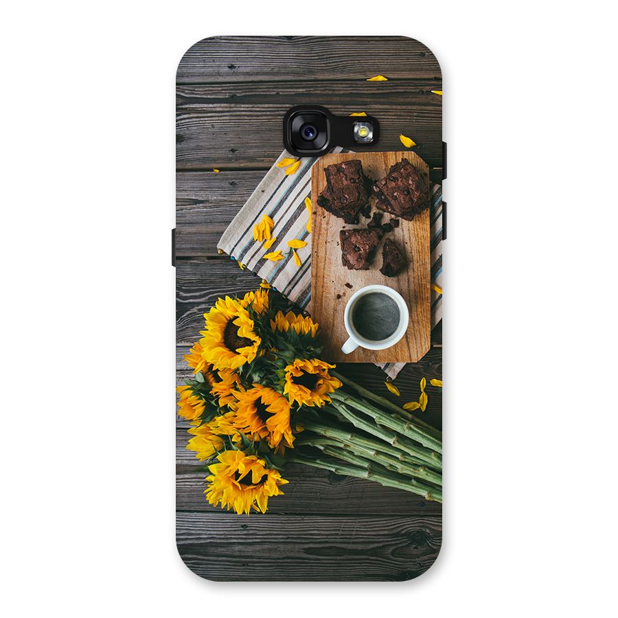 Coffee and Flowers Back Case for Galaxy A3 (2017)