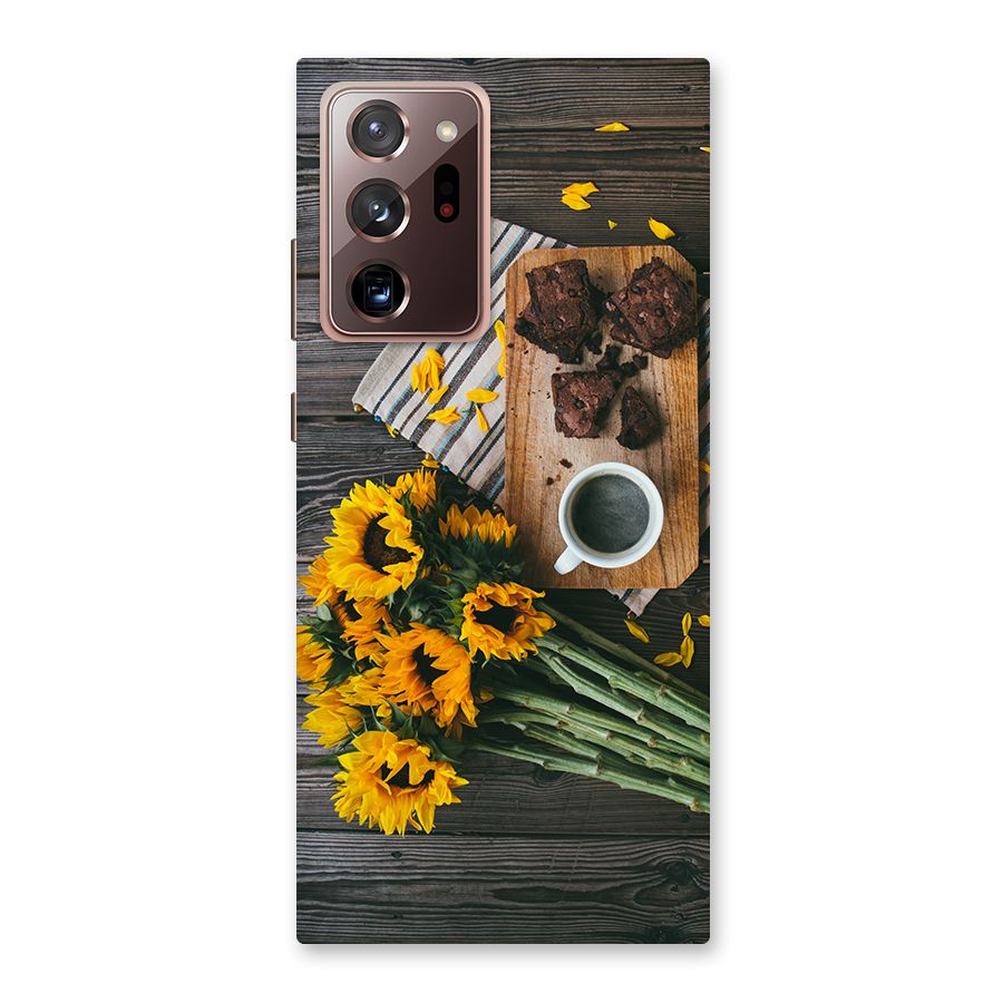 Coffee and Flowers Back Case for Galaxy Note 20 Ultra