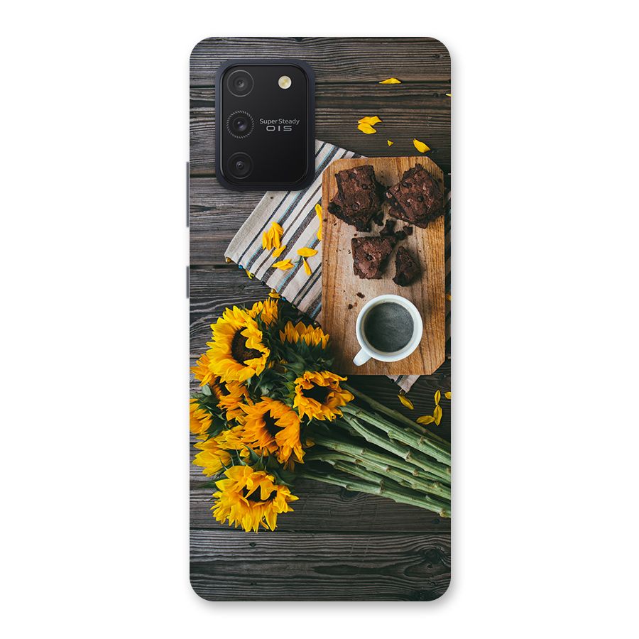 Coffee and Flowers Back Case for Galaxy S10 Lite