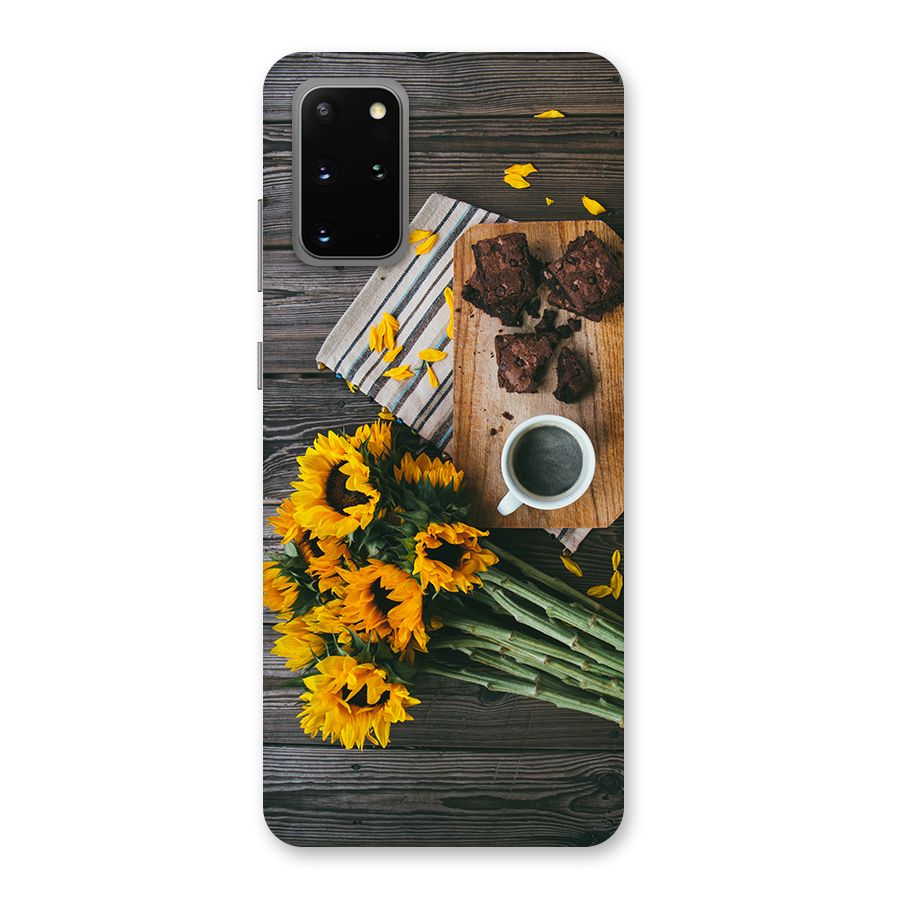 Coffee and Flowers Back Case for Galaxy S20 Plus