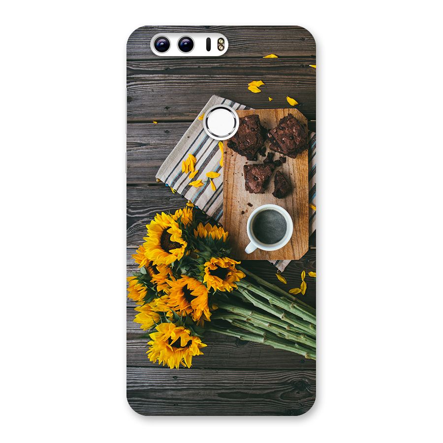 Coffee and Flowers Back Case for Honor 8
