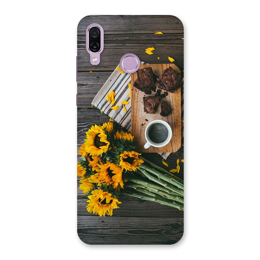 Coffee and Flowers Back Case for Honor Play