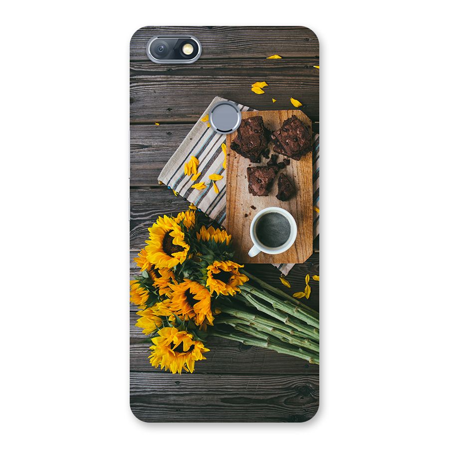 Coffee and Flowers Back Case for Infinix Note 5