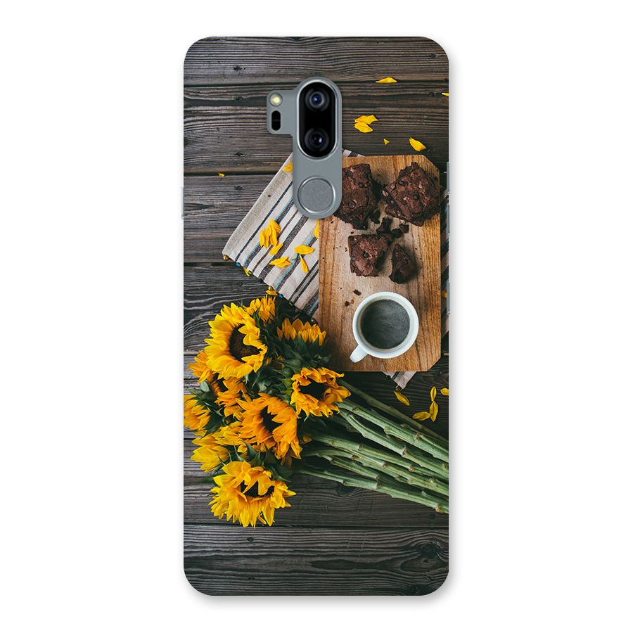 Coffee and Flowers Back Case for LG G7