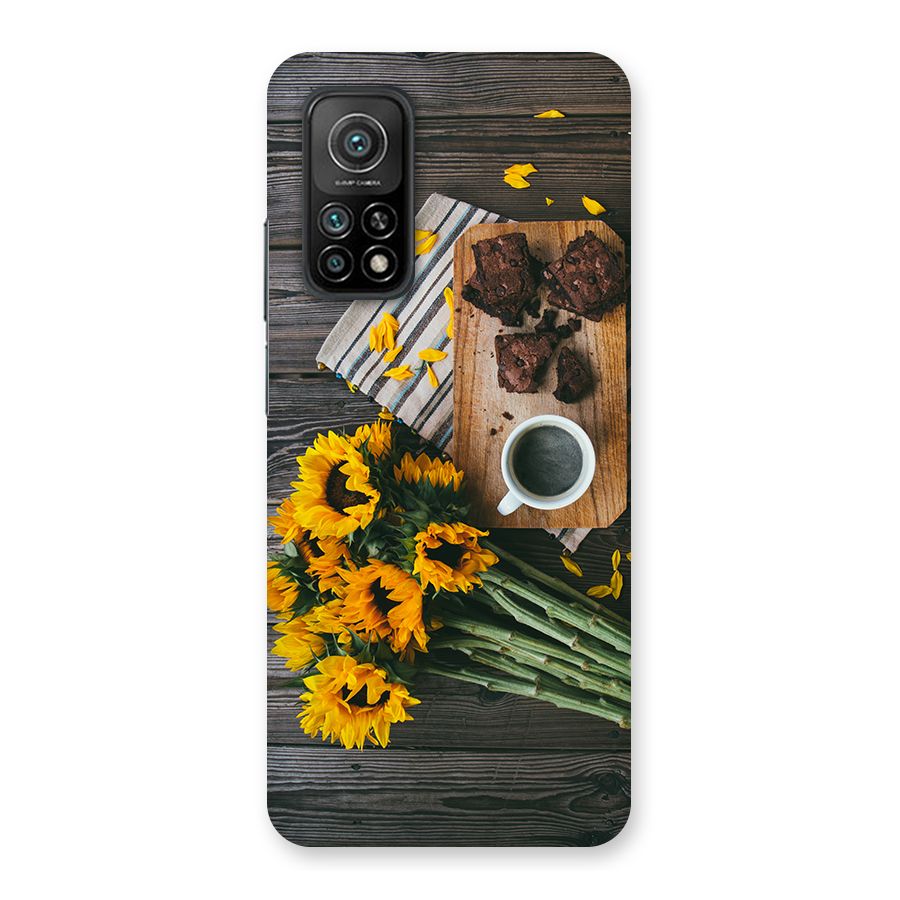 Coffee and Flowers Back Case for Mi 10T Pro 5G