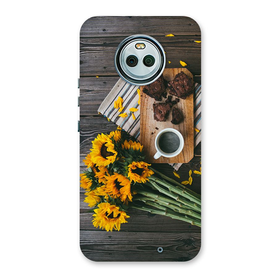 Coffee and Flowers Back Case for Moto X4