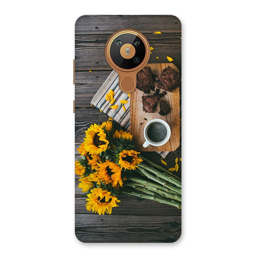 Coffee and Flowers Back Case for Nokia 5.3