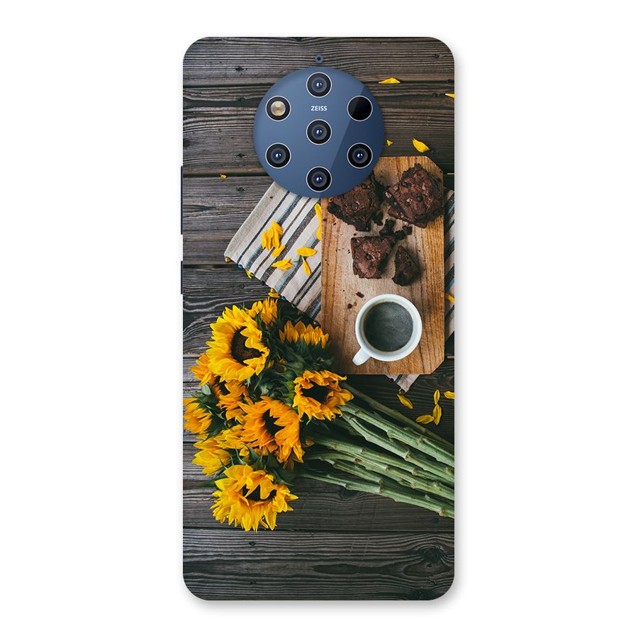 Coffee and Flowers Back Case for Nokia 9 PureView