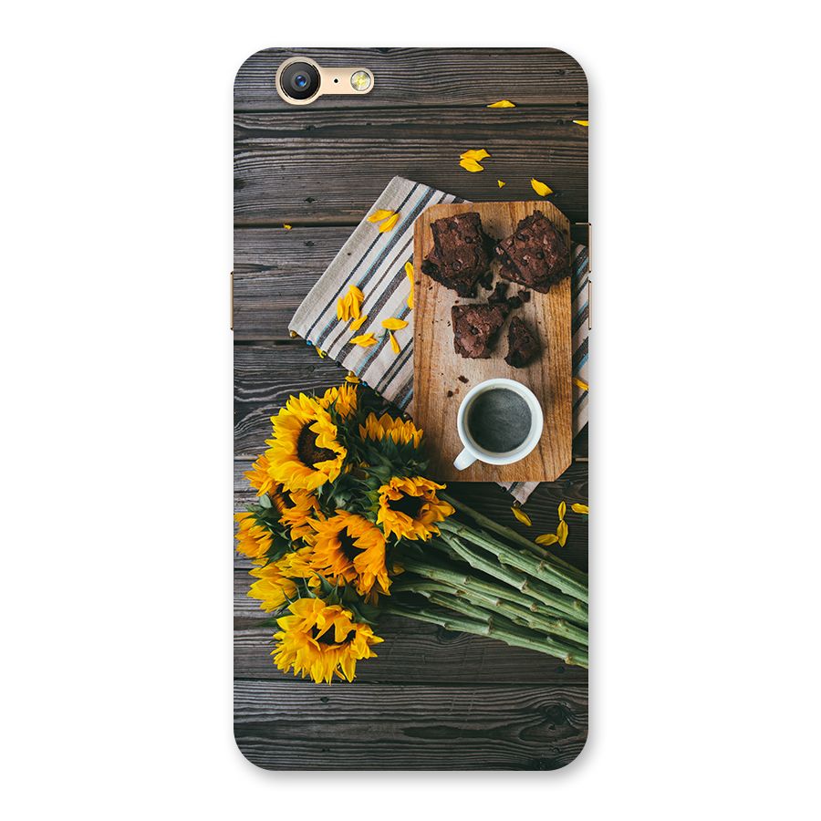 Coffee and Flowers Back Case for Oppo A39