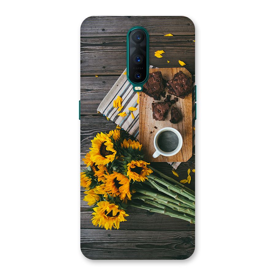 Coffee and Flowers Back Case for Oppo R17 Pro