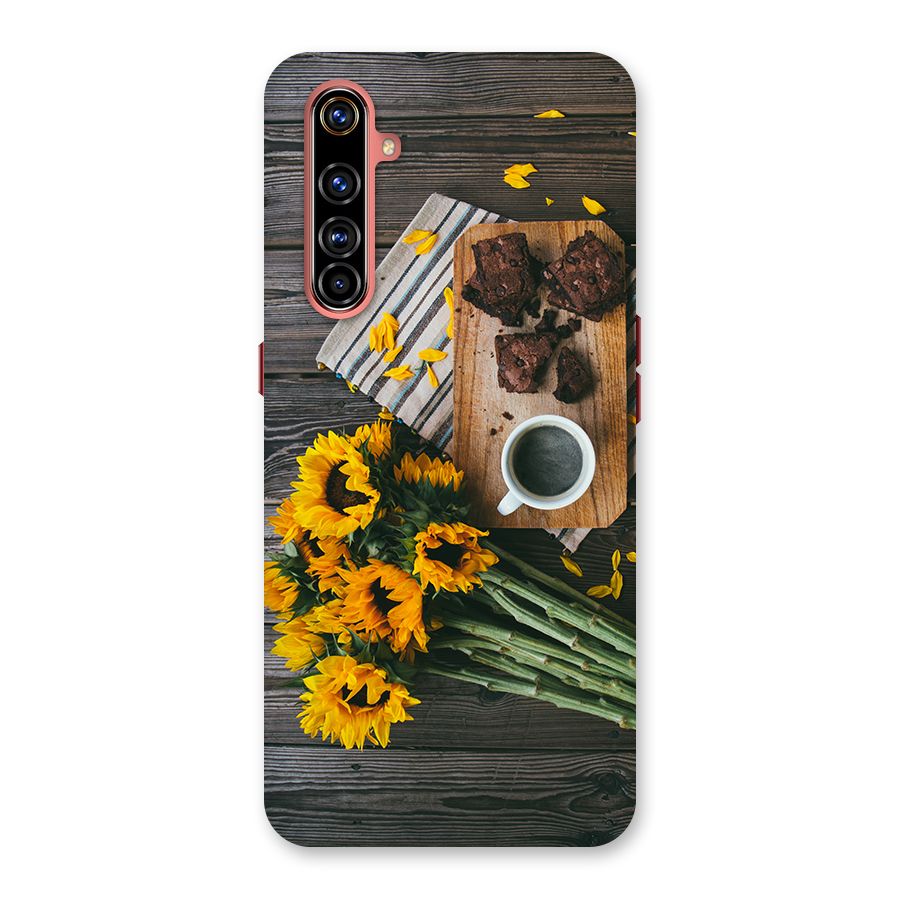 Coffee and Flowers Back Case for Realme X50 Pro