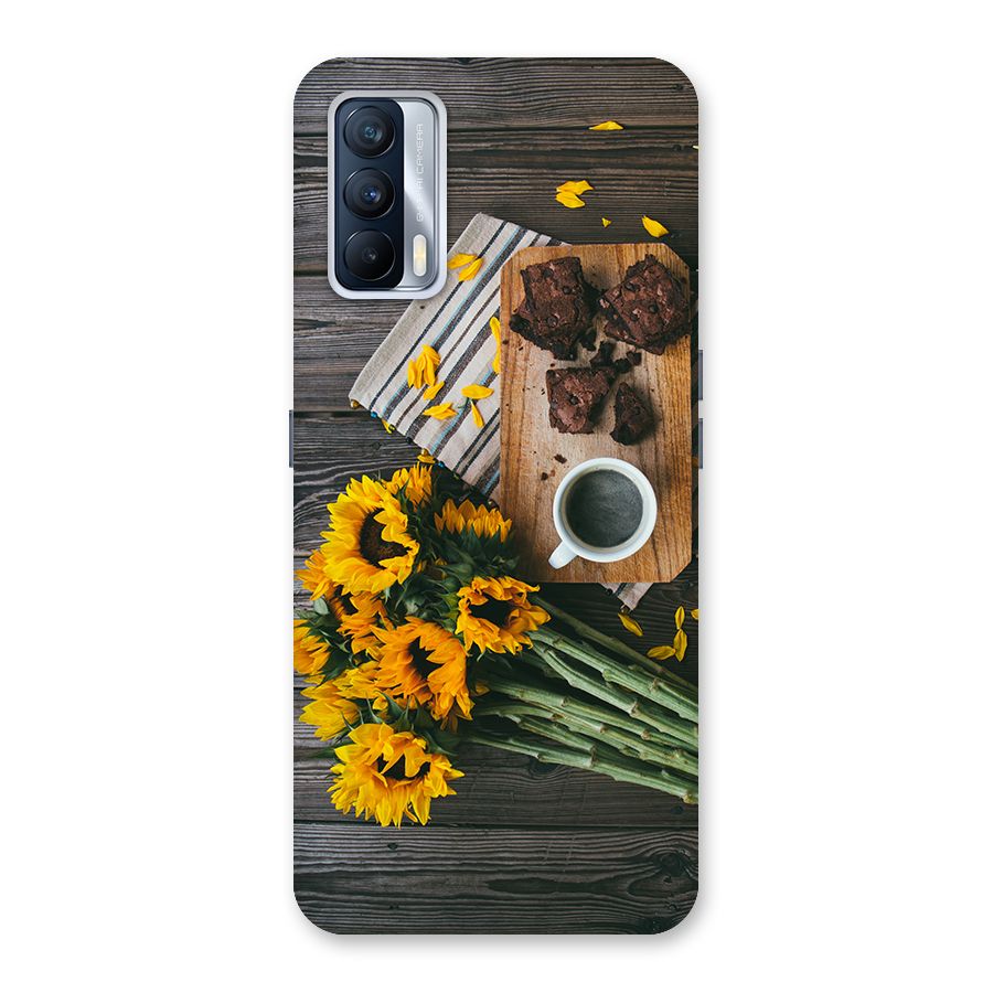 Coffee and Flowers Back Case for Realme X7