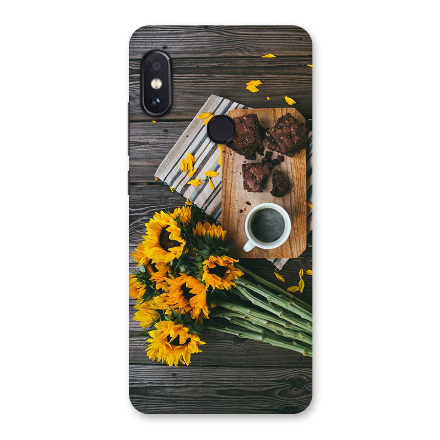 Coffee and Flowers Back Case for Redmi Note 5 Pro