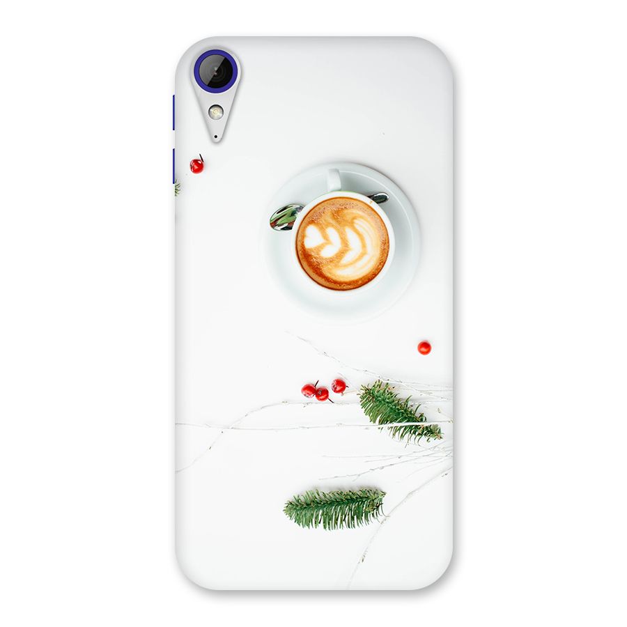 Coffee and Leafs Back Case for Desire 830