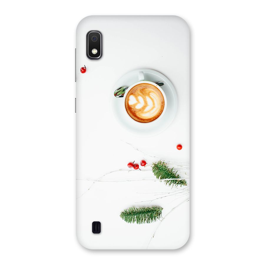 Coffee and Leafs Back Case for Galaxy A10