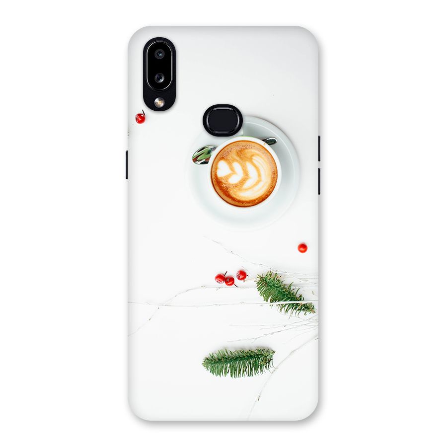 Coffee and Leafs Back Case for Galaxy A10s