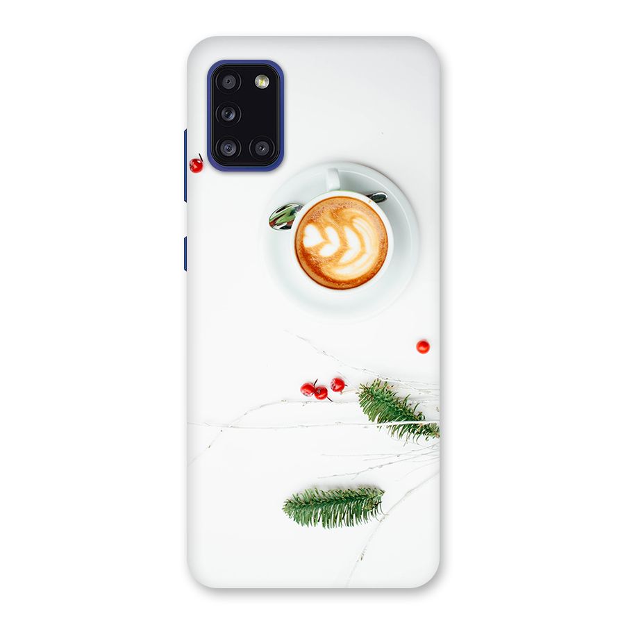 Coffee and Leafs Back Case for Galaxy A31