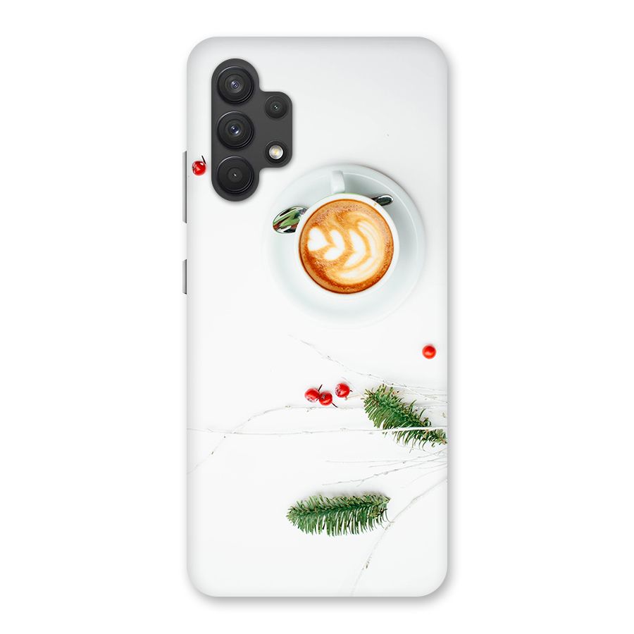 Coffee and Leafs Back Case for Galaxy A32