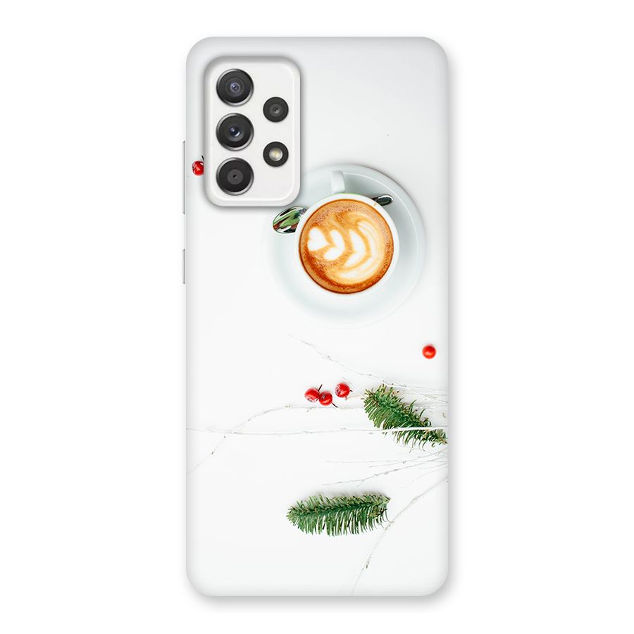 Coffee and Leafs Back Case for Galaxy A52
