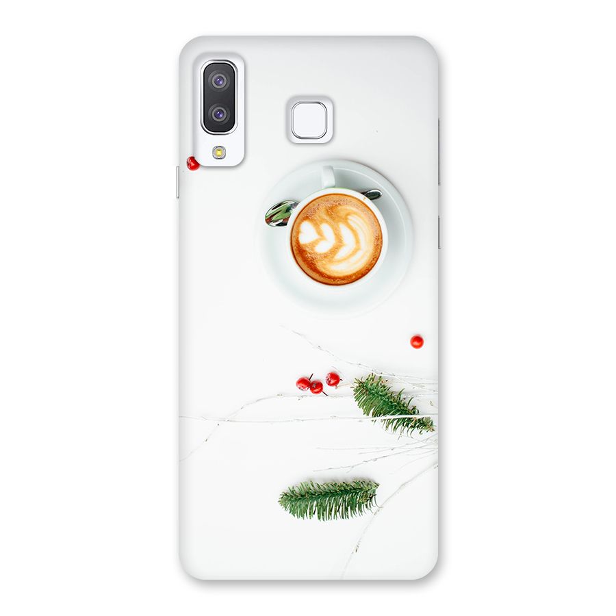 Coffee and Leafs Back Case for Galaxy A8 Star