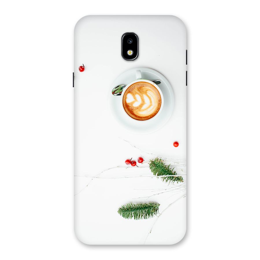 Coffee and Leafs Back Case for Galaxy J7 Pro