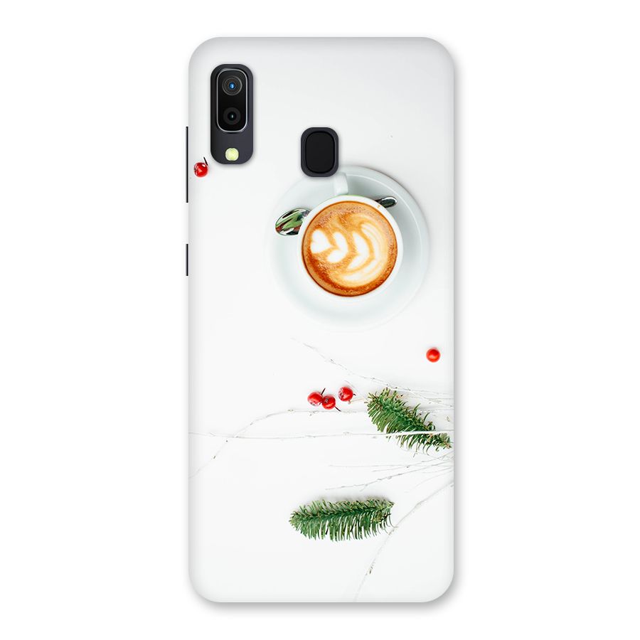 Coffee and Leafs Back Case for Galaxy M10s