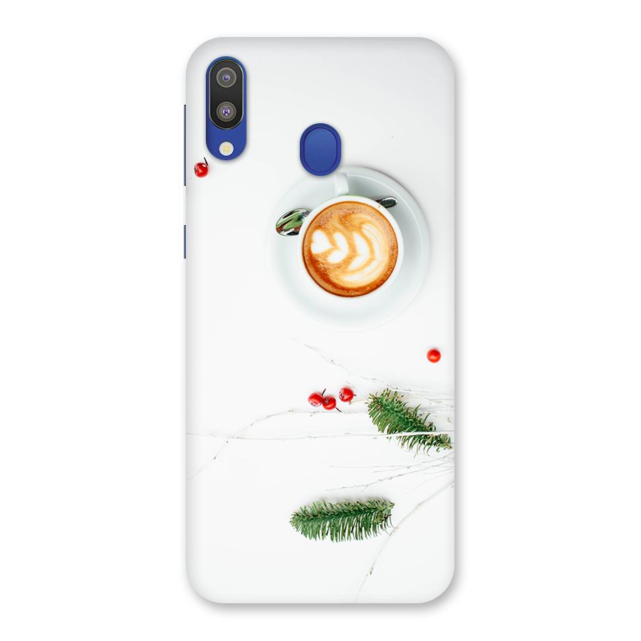 Coffee and Leafs Back Case for Galaxy M20