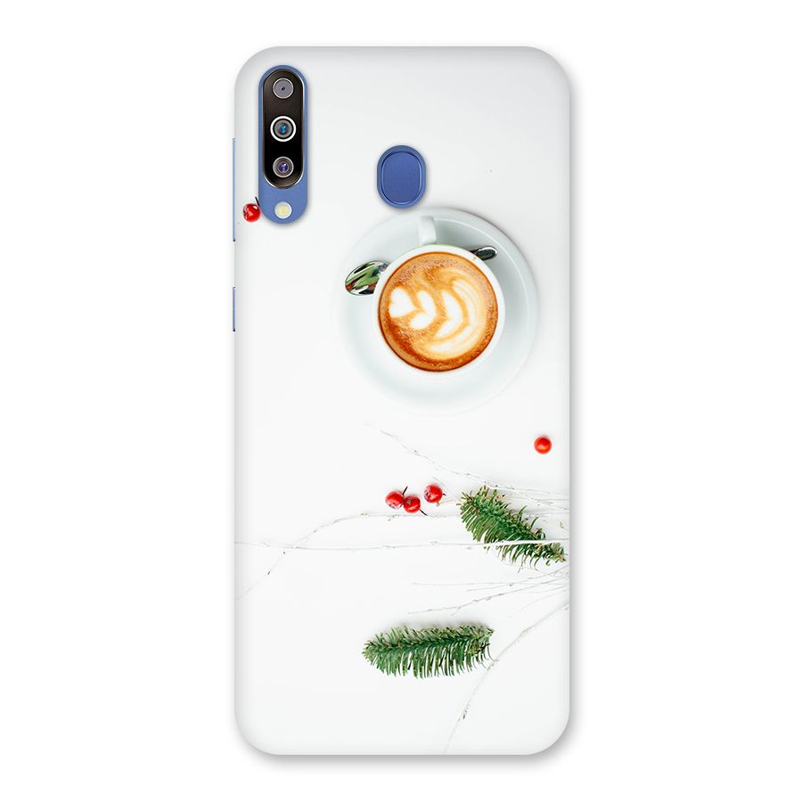 Coffee and Leafs Back Case for Galaxy M30
