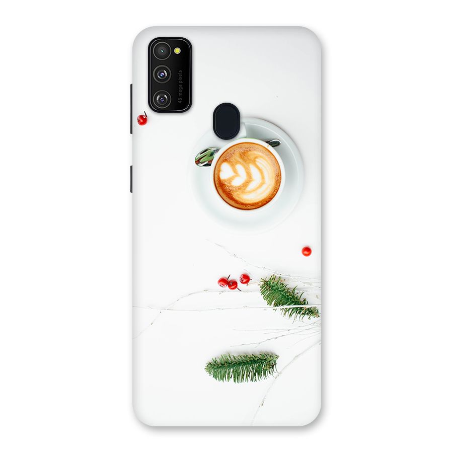 Coffee and Leafs Back Case for Galaxy M30s