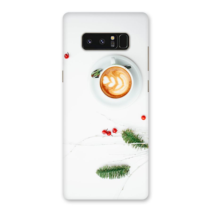 Coffee and Leafs Back Case for Galaxy Note 8