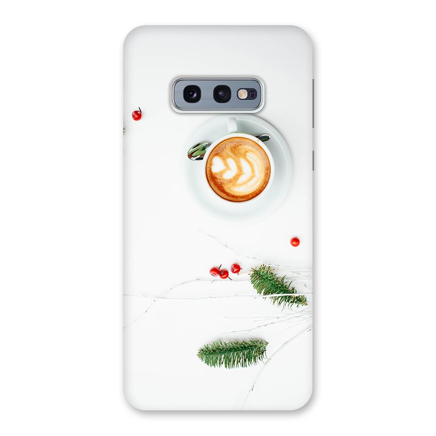 Coffee and Leafs Back Case for Galaxy S10e