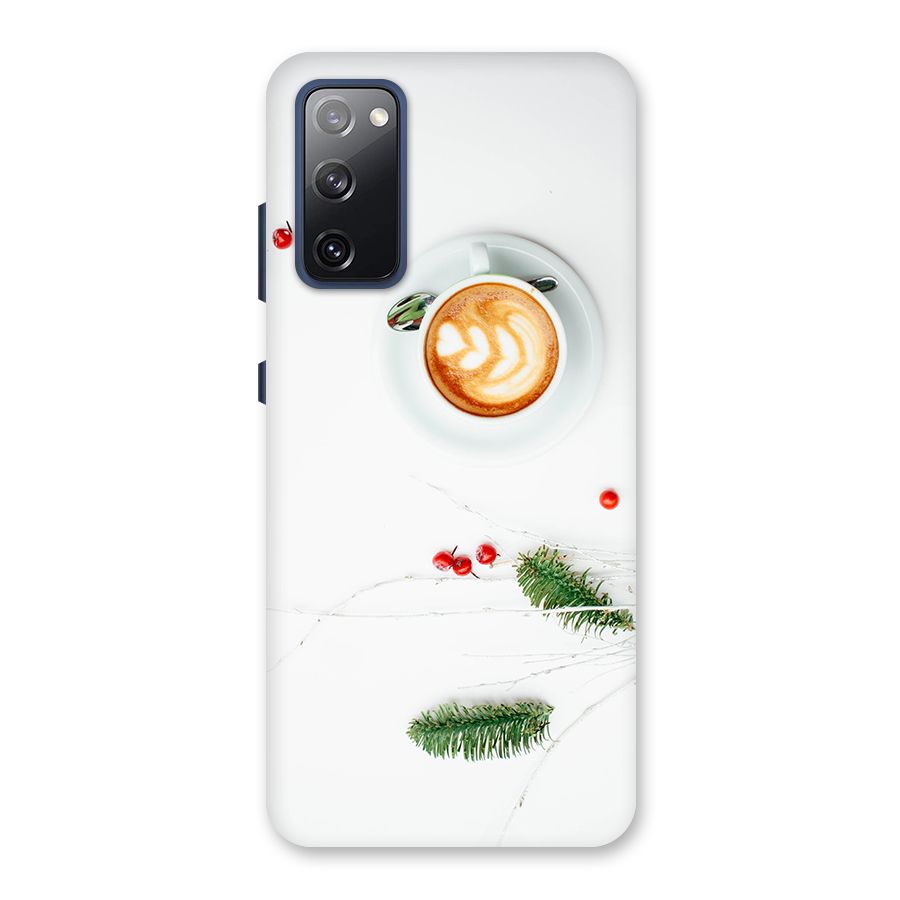 Coffee and Leafs Back Case for Galaxy S20 FE