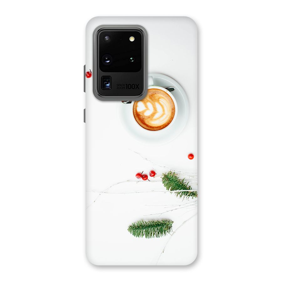 Coffee and Leafs Back Case for Galaxy S20 Ultra