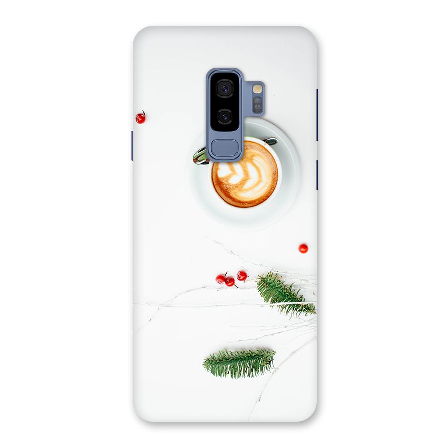 Coffee and Leafs Back Case for Galaxy S9 Plus