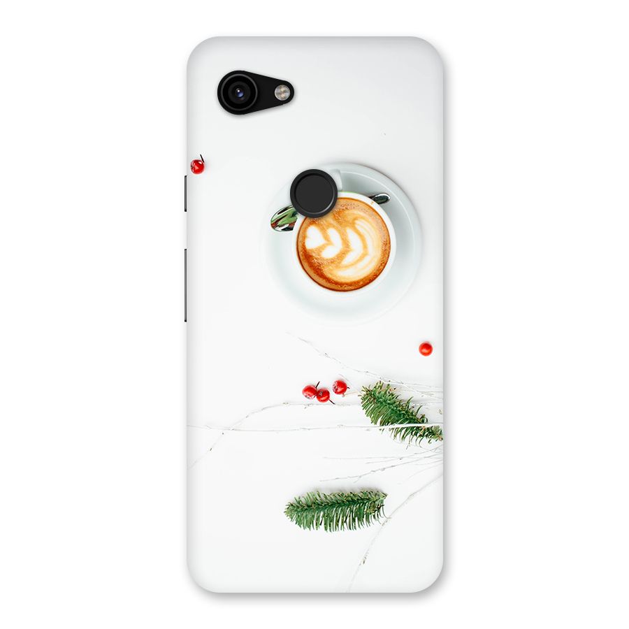 Coffee and Leafs Back Case for Google Pixel 3a