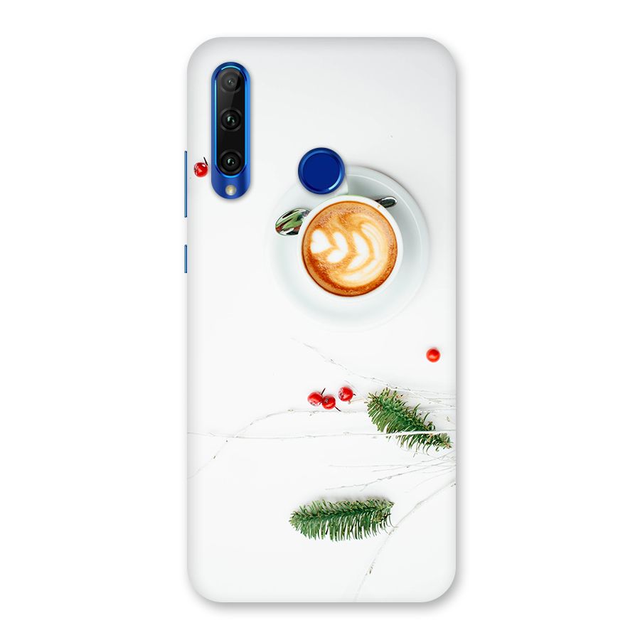 Coffee and Leafs Back Case for Honor 20i