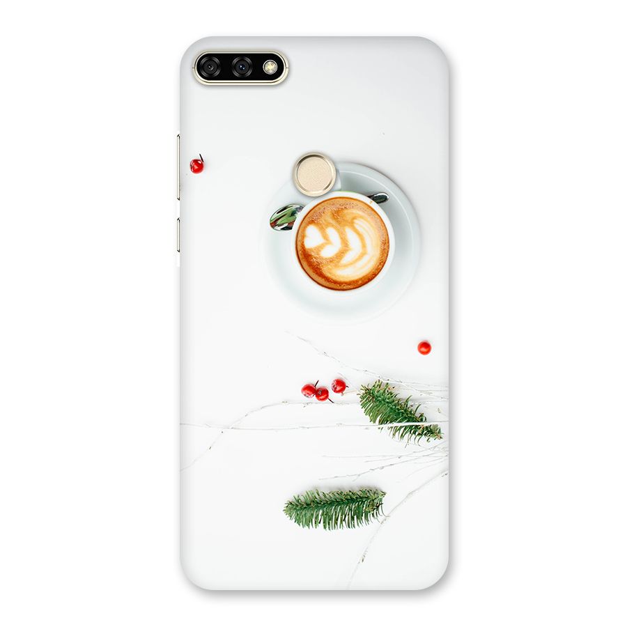 Coffee and Leafs Back Case for Honor 7A