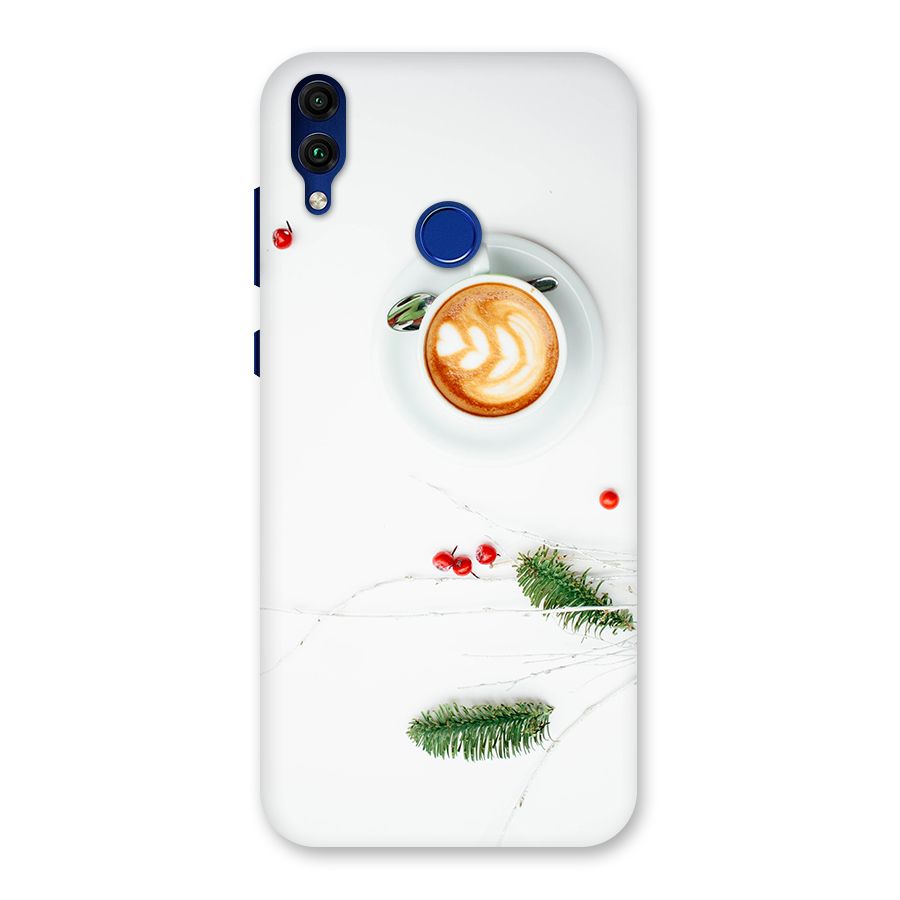 Coffee and Leafs Back Case for Honor 8C