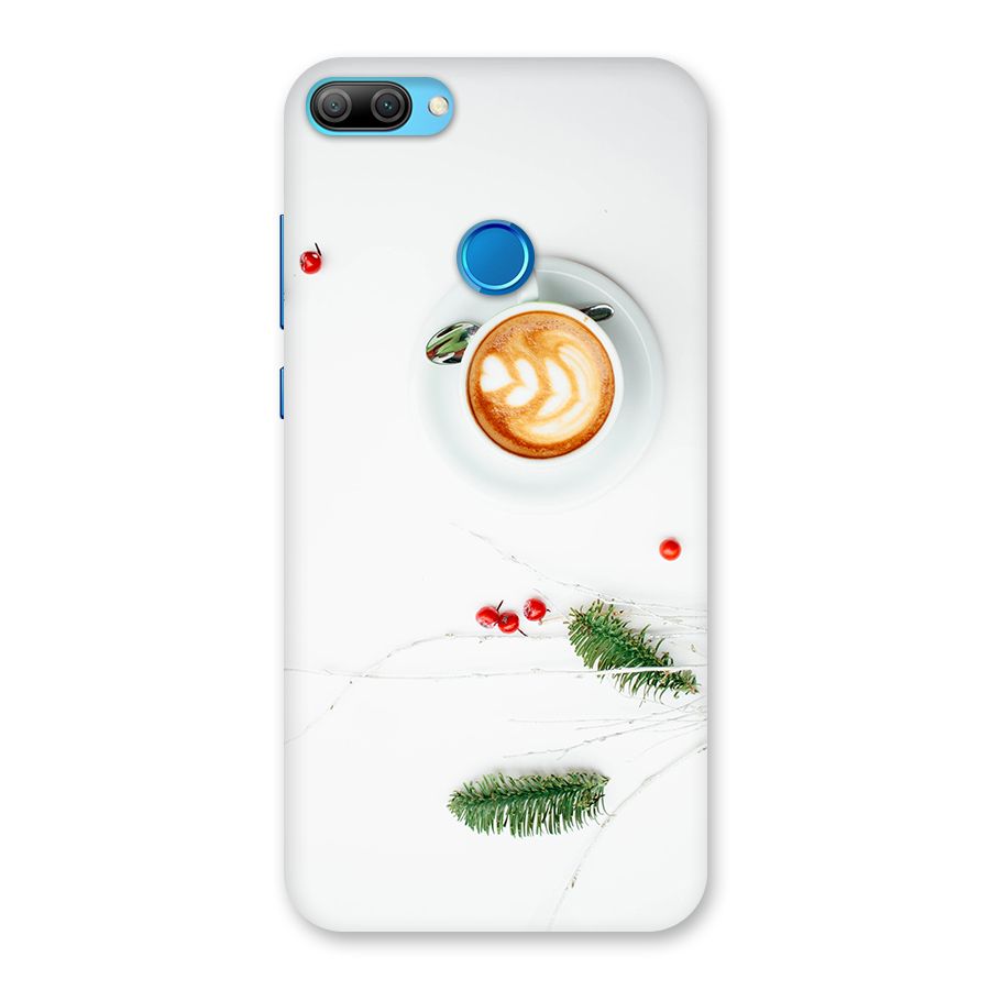 Coffee and Leafs Back Case for Honor 9N