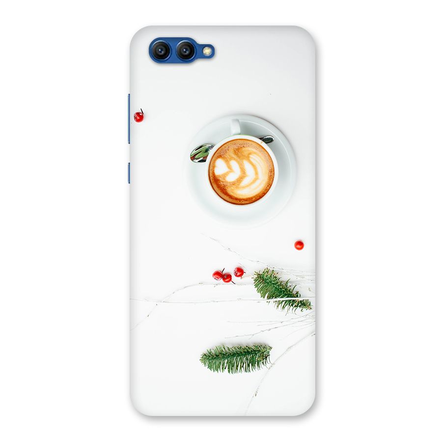 Coffee and Leafs Back Case for Honor View 10