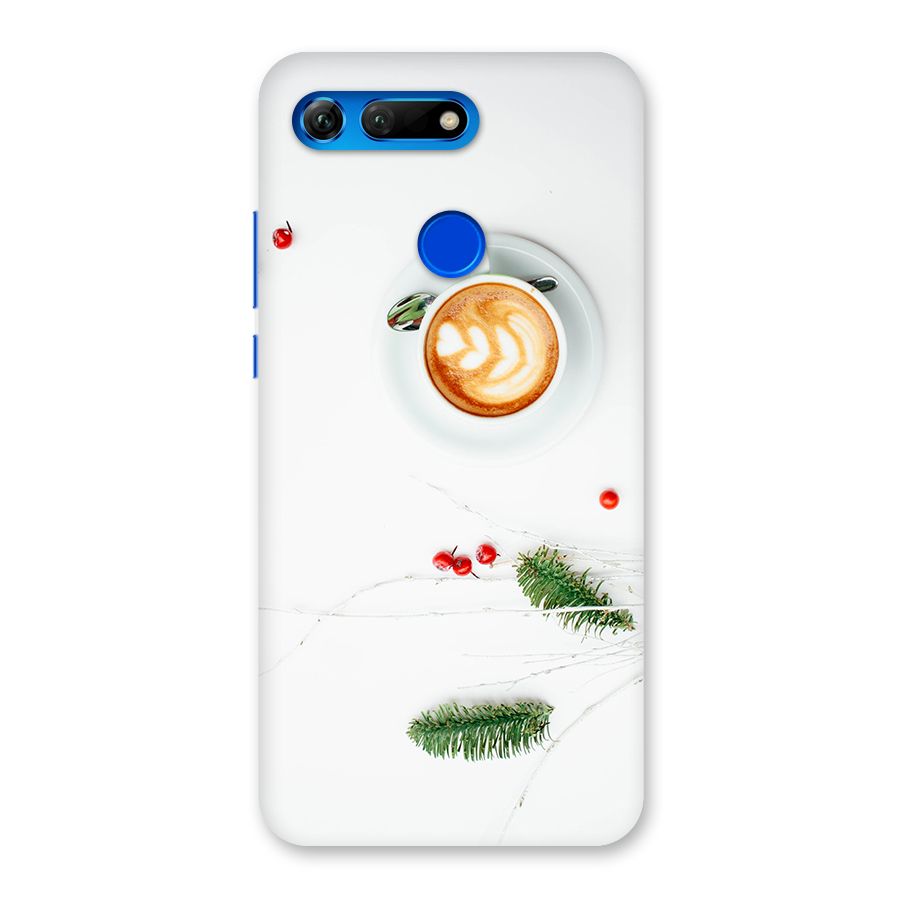 Coffee and Leafs Back Case for Honor View 20