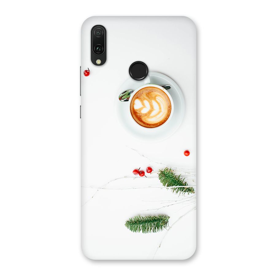 Coffee and Leafs Back Case for Huawei Y9 (2019)