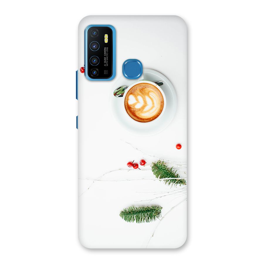 Coffee and Leafs Back Case for Infinix Hot 9