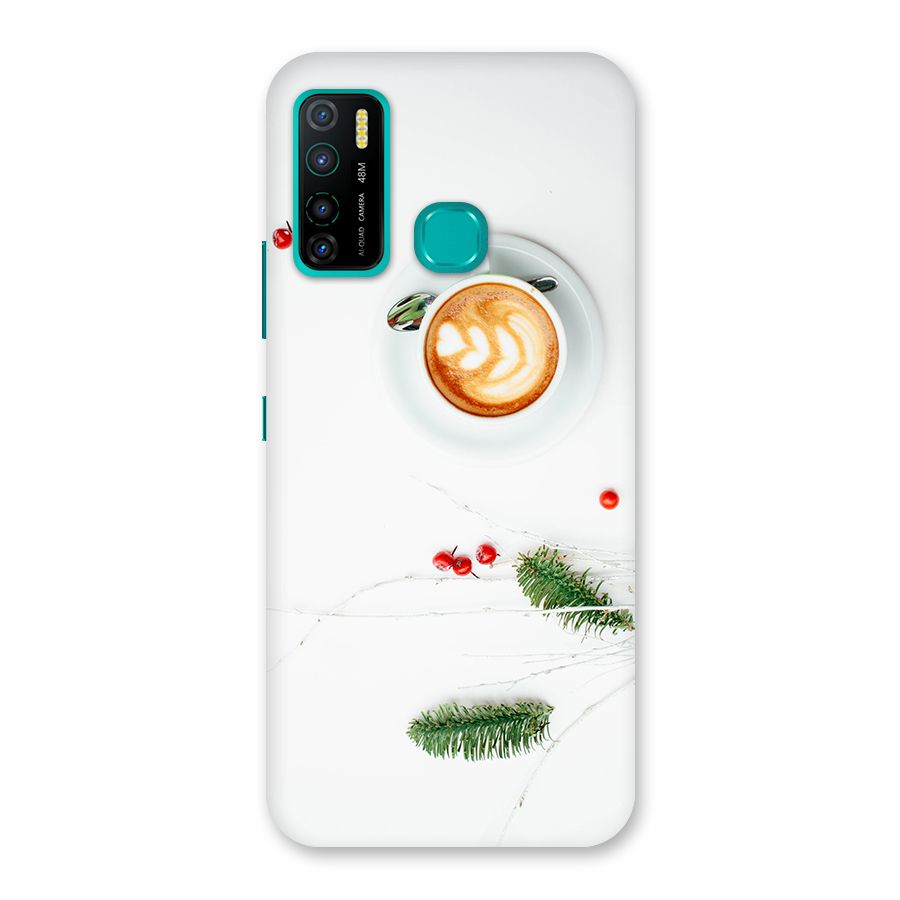 Coffee and Leafs Back Case for Infinix Hot 9 Pro