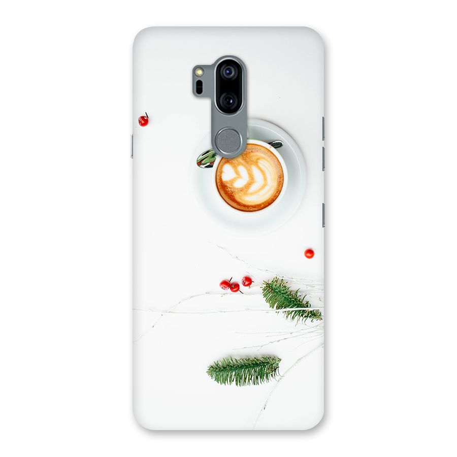 Coffee and Leafs Back Case for LG G7