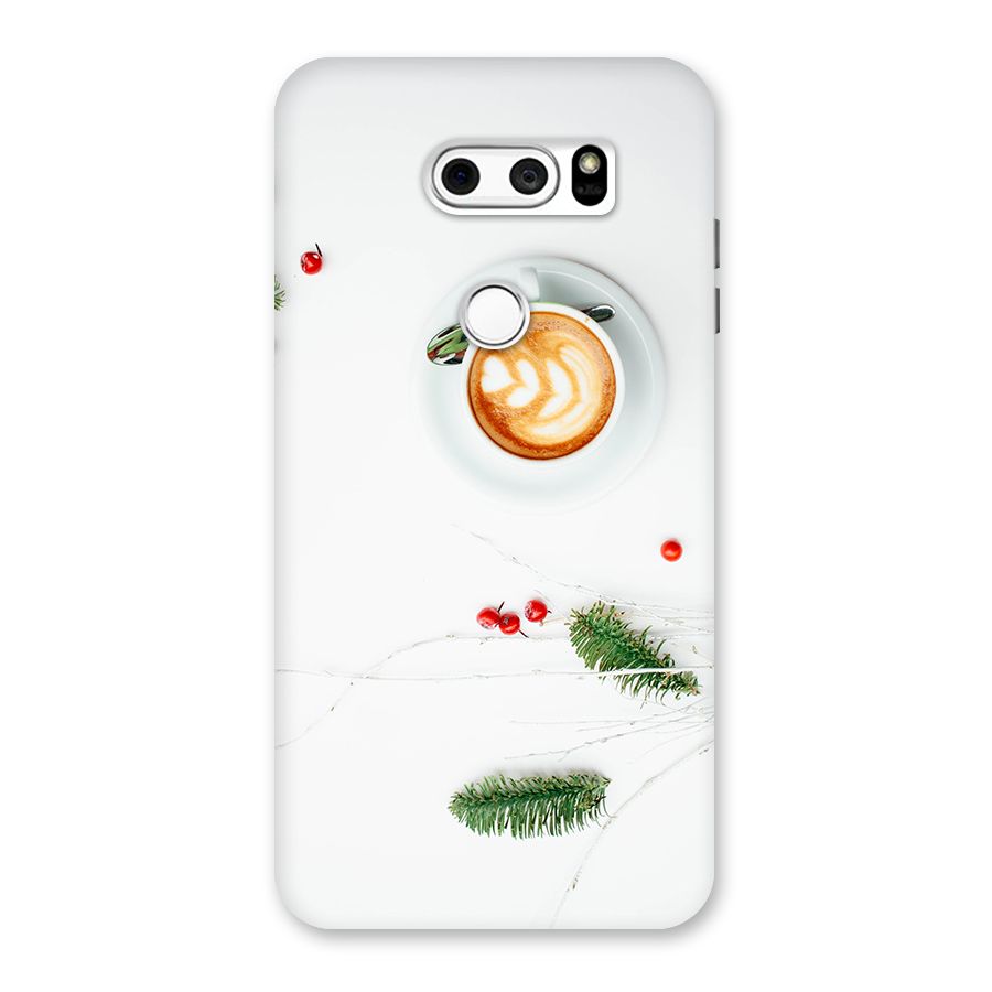 Coffee and Leafs Back Case for LG V30