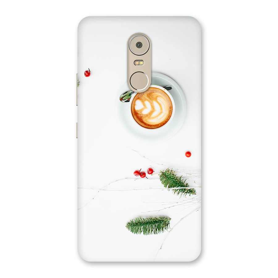Coffee and Leafs Back Case for Lenovo K6 Note